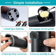 Electric Salt and Pepper Grinder