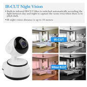 KOCASO 720P WiFi IP Camera Motion Detection IR Night Vision Indoor 360° Coverage