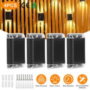 Outdoor Solar Wall Lights with Sensor