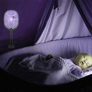 2 in 1 Electric Rechargeable Bug Zapper Mosquito Insect Killer