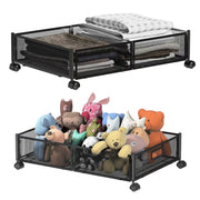 2 Pack Under Bed Storage Container Foldable