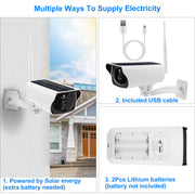1080P Solar WiFi Security Camera