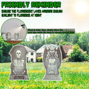Halloween Tombstone Yard Sign