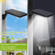 Solar Wall Light with Motion & Remote
