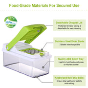 Multi-Blade Fruit & Vegetable Slicer