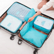 Water-Resistant Travel Organizers 9Pcs