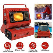 2 in 1 Portable Butane Burner Heater