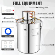 40L Juicer Maker with Dual Stainless Steel Pots