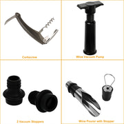 5 Pcs Wine Bottle Opener Set Wine Accessories Kit