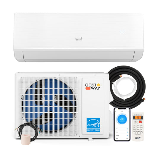 SEERXtreme Series ENERGY STAR Certified 12000 BTU 24 SEER2 208-230V Mini Split Heat Pump Heating at -15°F