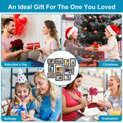 10Pcs Picture Frames Set Wall Desktop Display Photo Frame