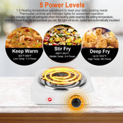 1000W Electric Single Burner
