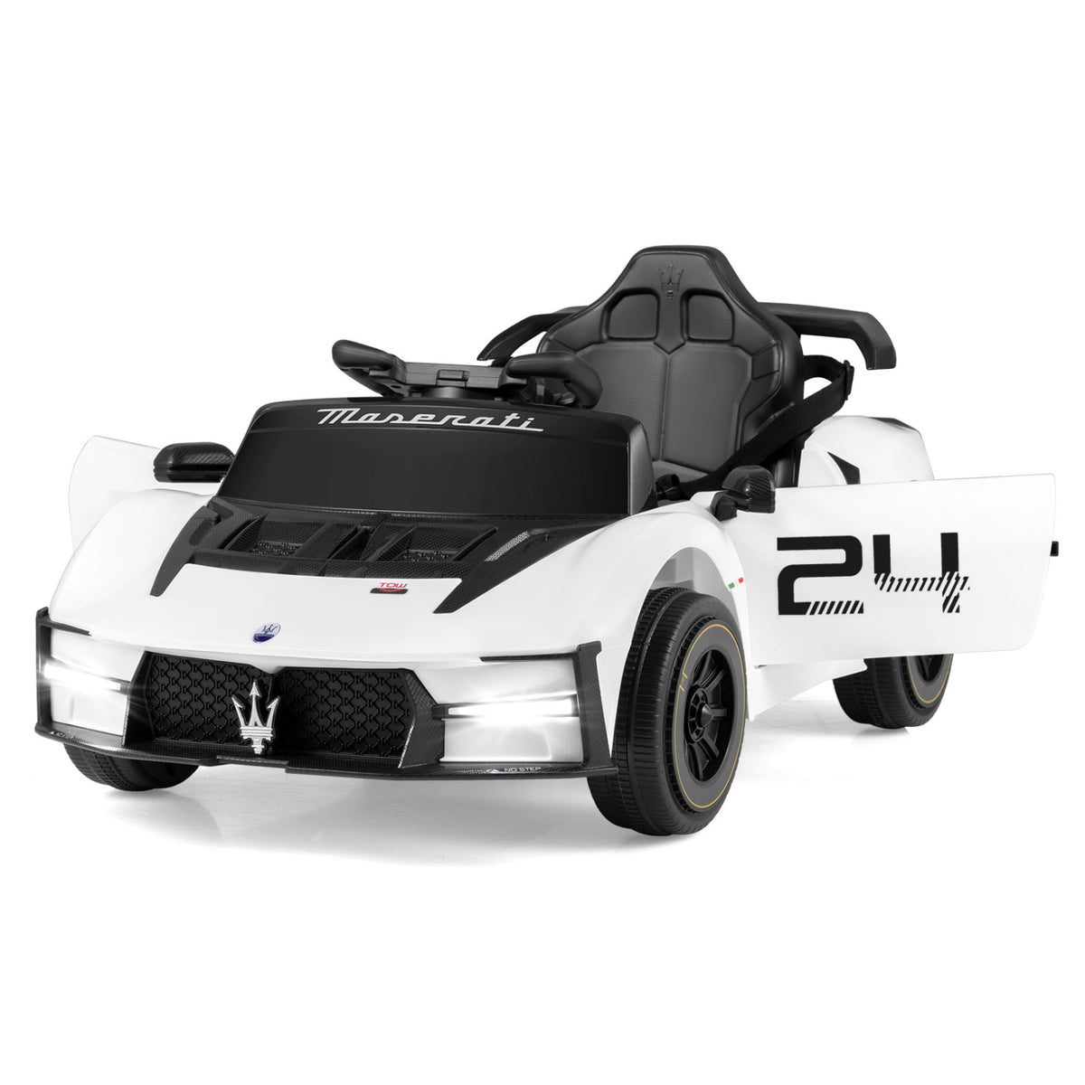 12V Electric Ride On Car with Remote Control - Maserati Licensed