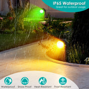 4Pcs Landscape Lights Color Changing