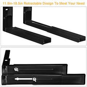 2Pcs Adjustable Wall Mount Brackets