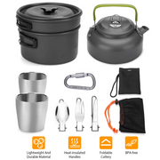 12Pcs Camping Cookware Set