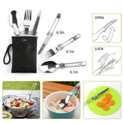12Pcs Camping Cookware Set
