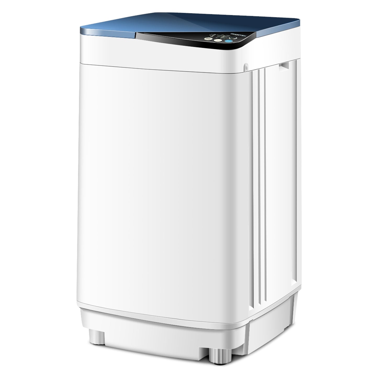 Full-automatic Washing Machine 7.7 lbs Washer / Spinner Germicidal-Yellow - Blue