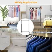 4.80ft Height Adjustable Clothes Stand