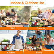 Utensil Caddy Metal Grill Caddy