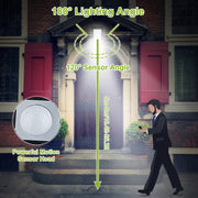 Solar Outdoor Wall Light with Sensor