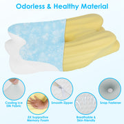 Orthopedic Memory Foam Pillow with Cooling Case