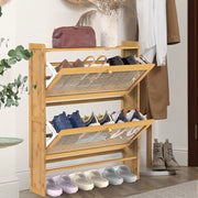 2-Tier Shoe Cabinet
