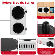 2000W Electric Infrared Dual Burner