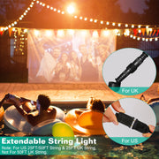 Decorative String Lights 50FT 25 Globe Bulbs