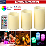 3-Pack LED Flameless Votive Candles