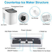 Electric Countertop Ice Maker
