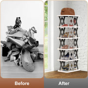 6 Tier Foldable Shoe Rack