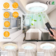 17.7" LED Ceiling Fan with Light