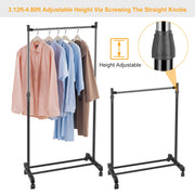 4.80ft Height Adjustable Clothes Stand
