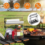 Utensil Caddy Metal Grill Caddy