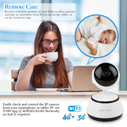 KOCASO 720P WiFi IP Camera Motion Detection IR Night Vision Indoor 360° Coverage