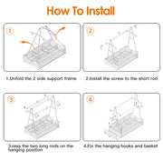Utensil Caddy Metal Grill Caddy
