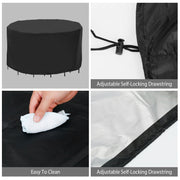 91x43in Circular Table Cover