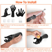 3Pcs Creepy Reaching Hands