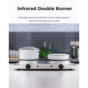 1800W Double Hot Plate Burner