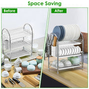 3-Tier Dish Drying Rack Dish Drainer