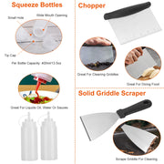 Stainless Steel BBQ Grilling Utensil Tools