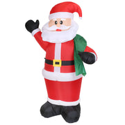 Blow up Light up Santa Claus