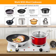 2000W Double Electric Burner