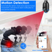 WiFi Surveillance Bulb Camera