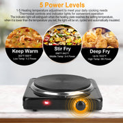 1500W Electric Single Burner Hot Plate
