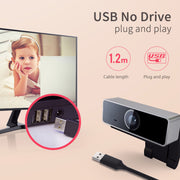 FHD 1080P USB Computer Webcam