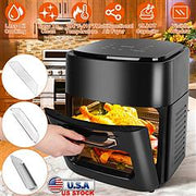 15.8QT Air Fryer Family Size 1400W Powerful Oilless Cooker