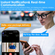 Wireless Smart Wi-Fi Video Doorbell Camera
