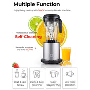 1500W Smoothie Maker Blender with 10 Speeds